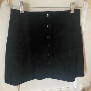 WMN REFORMATION Suede Mini Skirt
